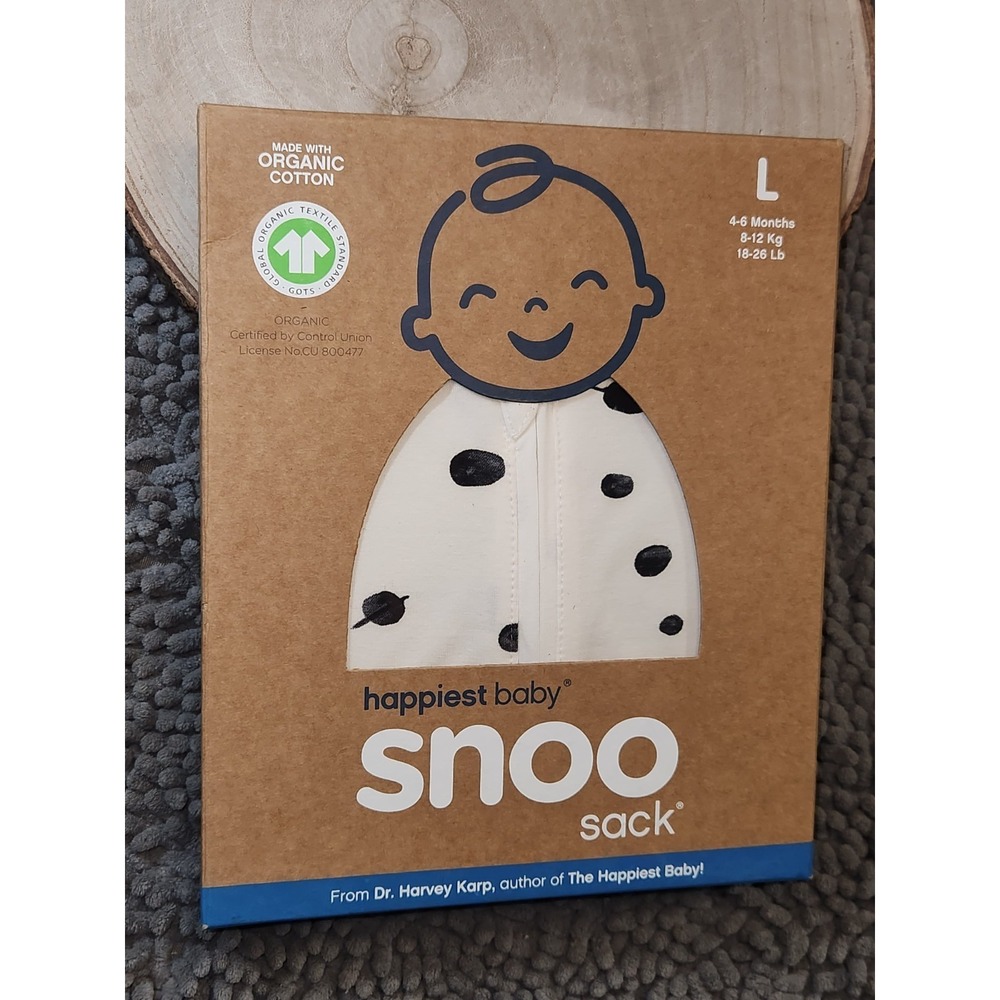 Snoo Happiest Baby Sleep Sack Planet Size Large 4-6 Months-Planet Organic Cotton